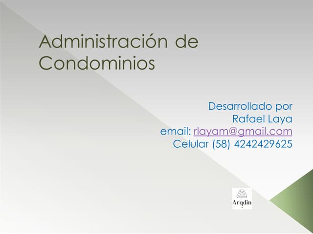 Software para Administrar y Controlar Condominios
