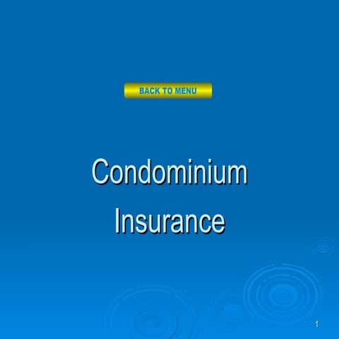 Condominium Insurance