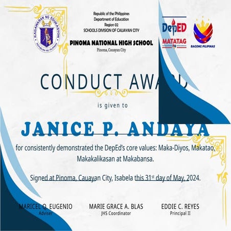 CONDUCT-AWARD.pptx award for recognition