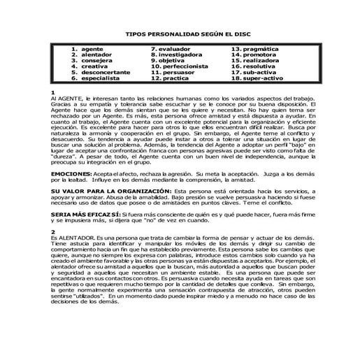 TEST Disc manual | PDF