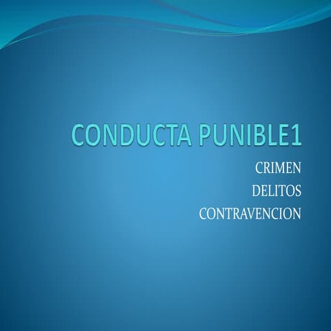 Conducta punible (2)