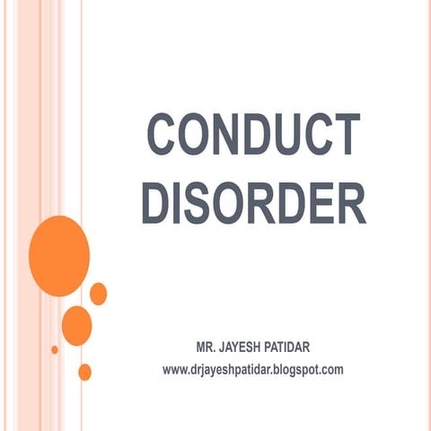 Conduct disorder