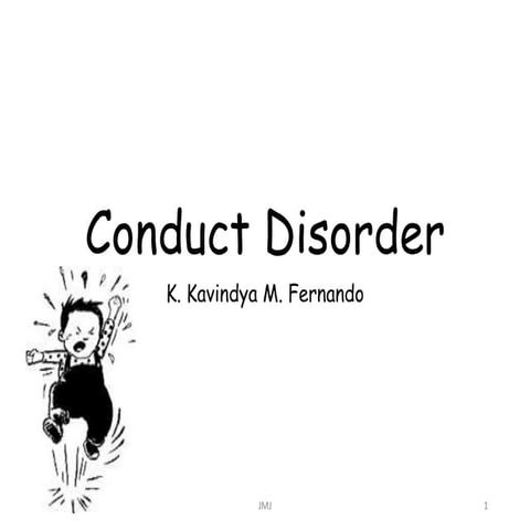 Conduct disorder