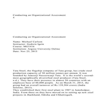 Human resource planning of TATA Steel Group | PPTX