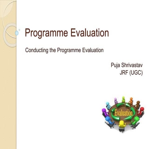 Conducting Programme Evaluation