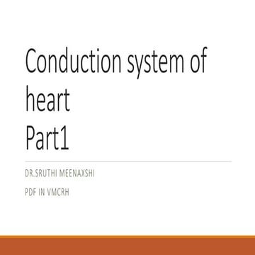 Conduction abnormalities part I