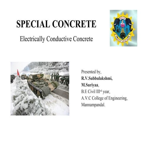 Conductive concrete ppt (1)