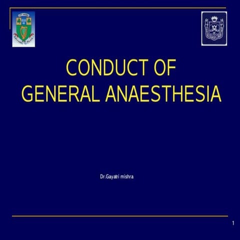 Conduct of GA