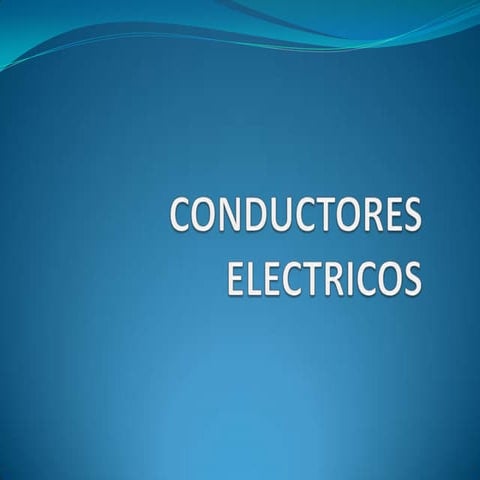Conductores electricos 