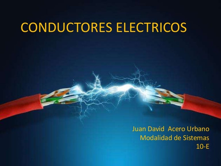 Conductores electricos