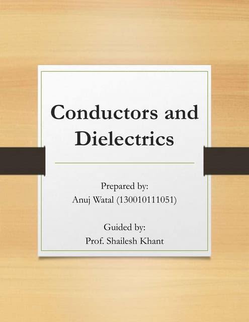 Conductors