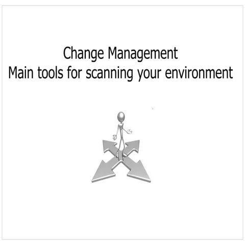 Change management tools: scanning your environment