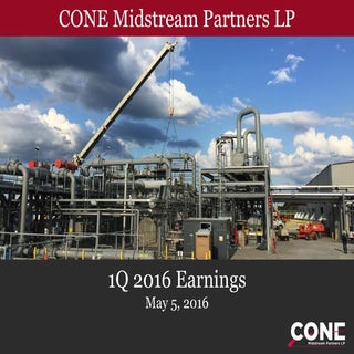 CONE Midstream Quarterly Earnings P...
