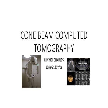 CONE BEAM COMPUTED TOMOGRAPHY, LUYINDI.pptx