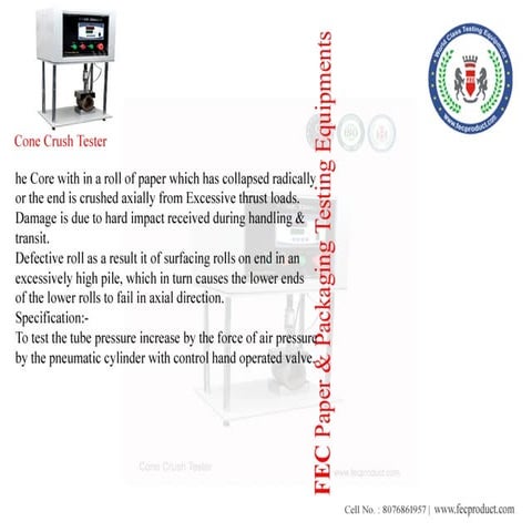Box compression tester big size copy | PDF
