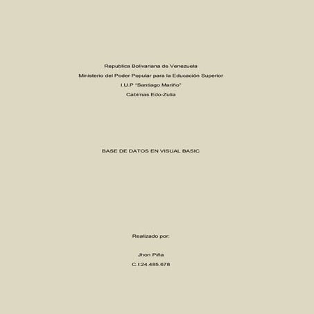 Conectar con bases de datos