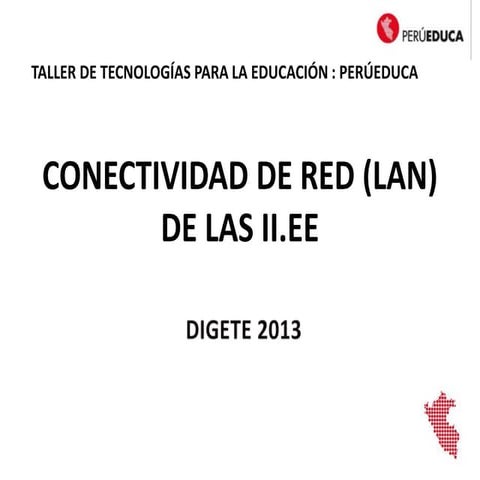 Conectividad de la red lan