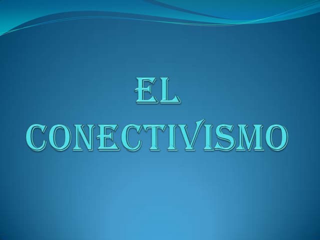 Conectivismo