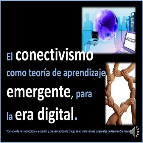 Teoría Conectivista | PPTX