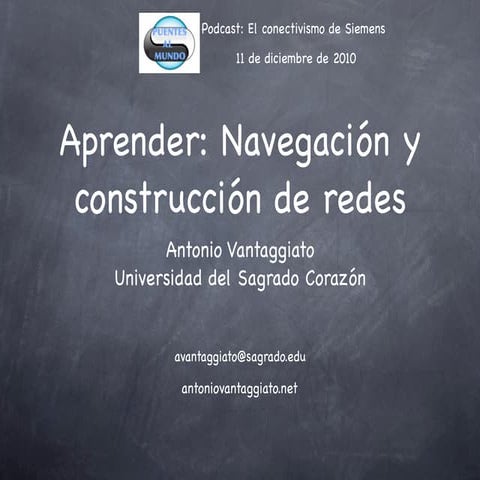 Conectivismo / podcast