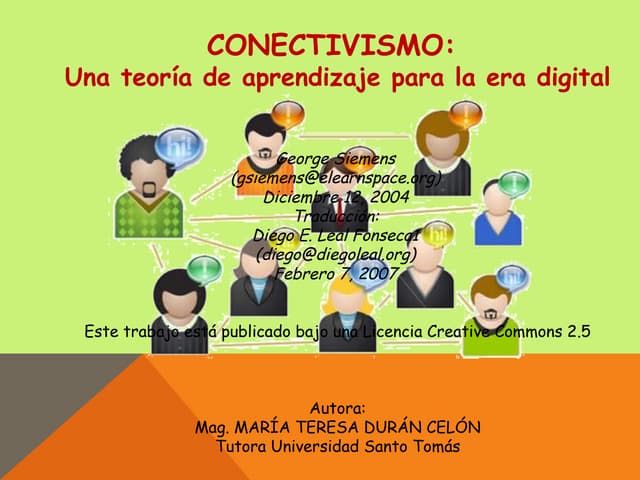 Conectivismo en la era digital