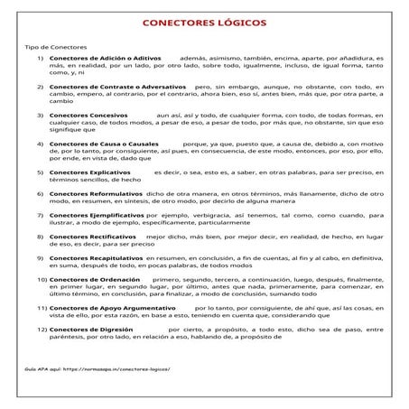 LENGUAJE Conectores lógicos_5to 2025.docx