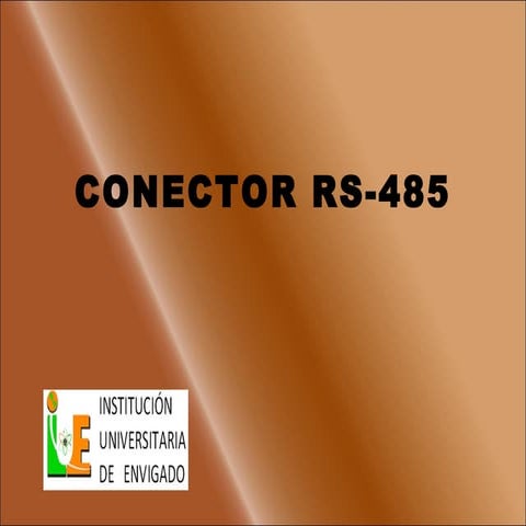 Conector rs 485
