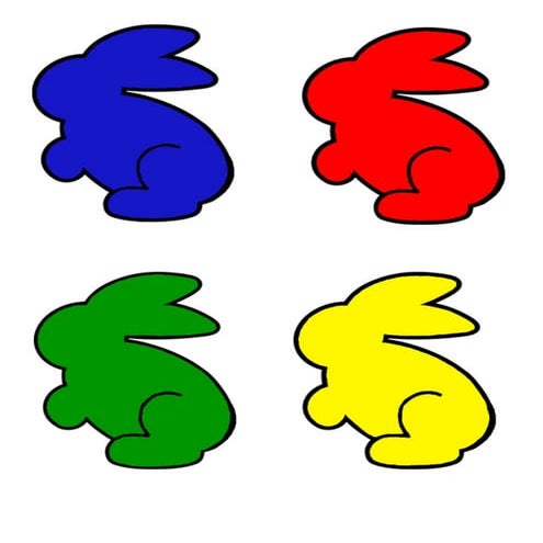 Conejos para pompones