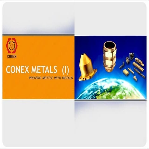 Conex Metals Brass Fittings Brass Parts Components