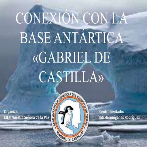 Conexión Base Antártica