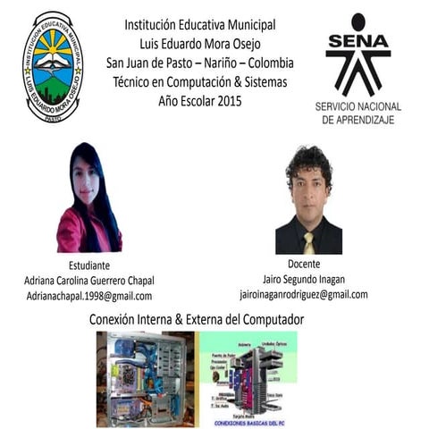 Conexión intera & Externa del Computador