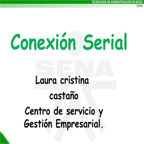Conexión serial