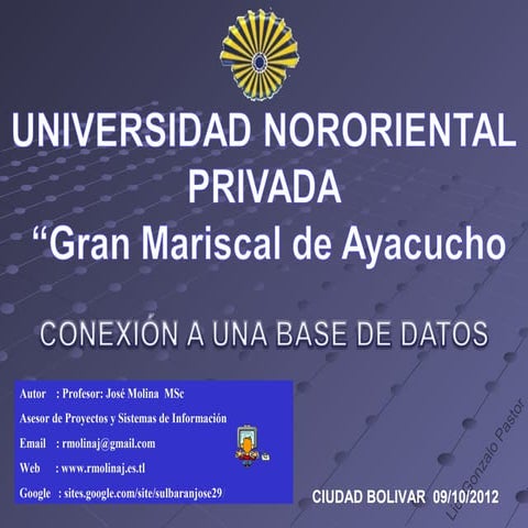 Conexion a bases de datos