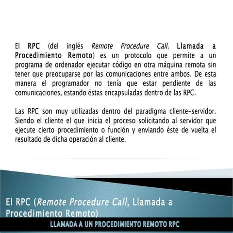 Rpc | PPTX