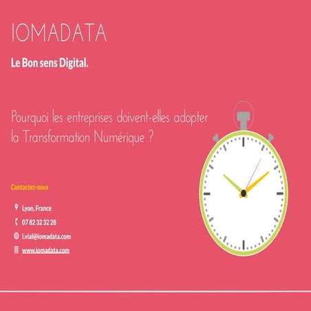 Pourquoi les entreprises doivent-elles adopter la Transformation Numerique ?