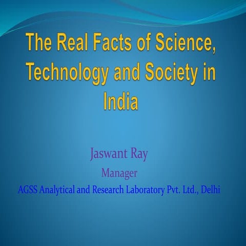 Development in science and technology | PPTX