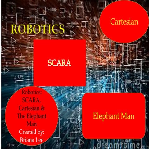 BDPA IT Showcase: 'Robotics: SCARA, Cartesian and the Elephant Man' (Briana Lee)