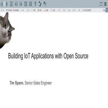 Conf42_IoT_Dec2024_Building IoT Applications With Open Source | PPT