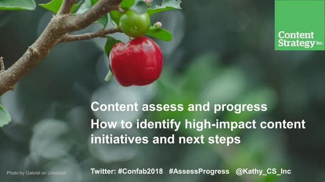 Confab assess-progress 2018-05-22 - final