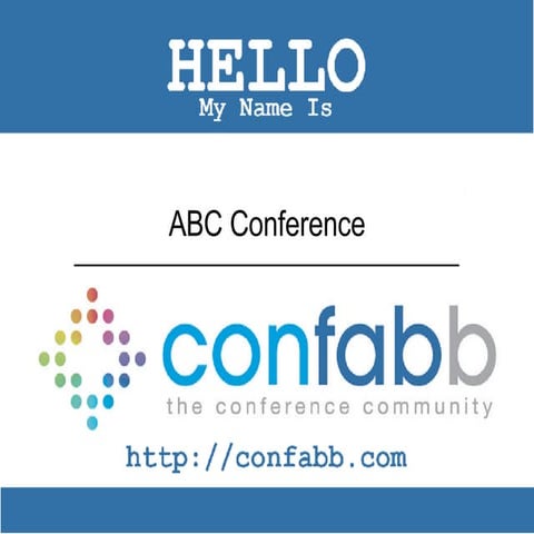 Confabb Sales Presentation