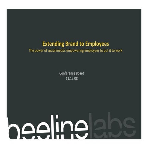 Using Social Media to Empower Employees: Confernce Board Workshop