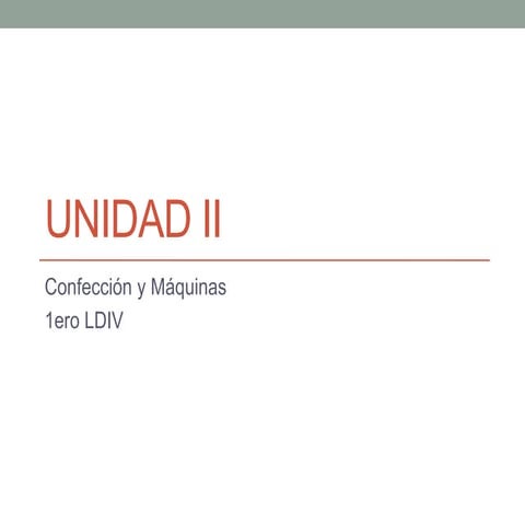 Confección y máquinas 