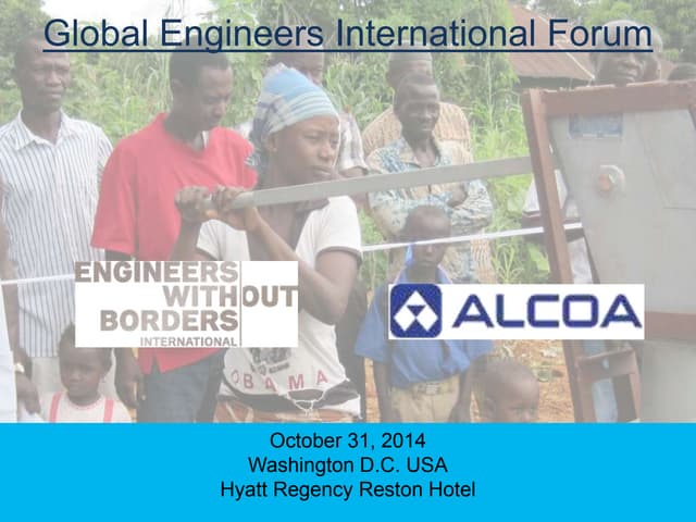 EWB-International Forum Booklet