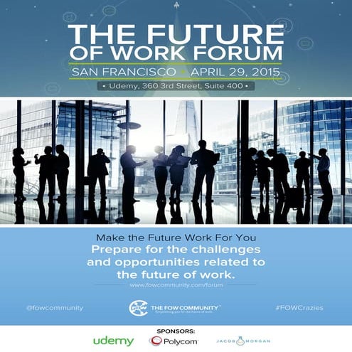 The FOW Community Future of Work Brochure