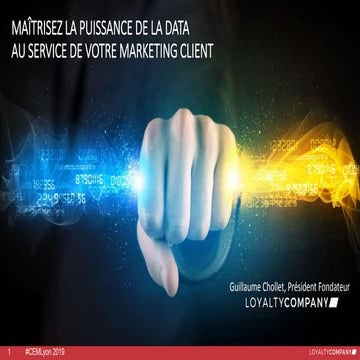 Conference Congrès Data Marketing