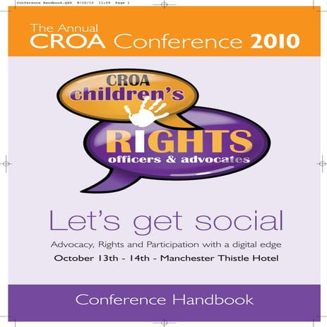 CROA Conference Handbook