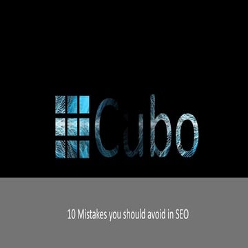 10 basic SEO mistakes to avoid