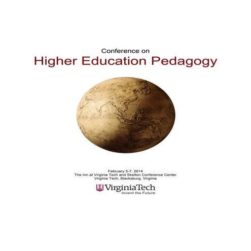 Conference on higher education pedagogy | PDF