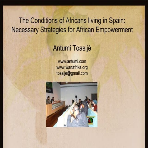 Afrocentricity conference in Paris 11-12 May 2012