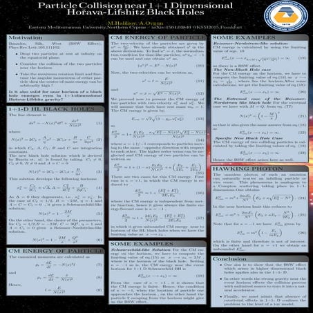 Particle Collision near 1+1- D Horava-Lifshitz Black Holes (Karl Schwarzschil...